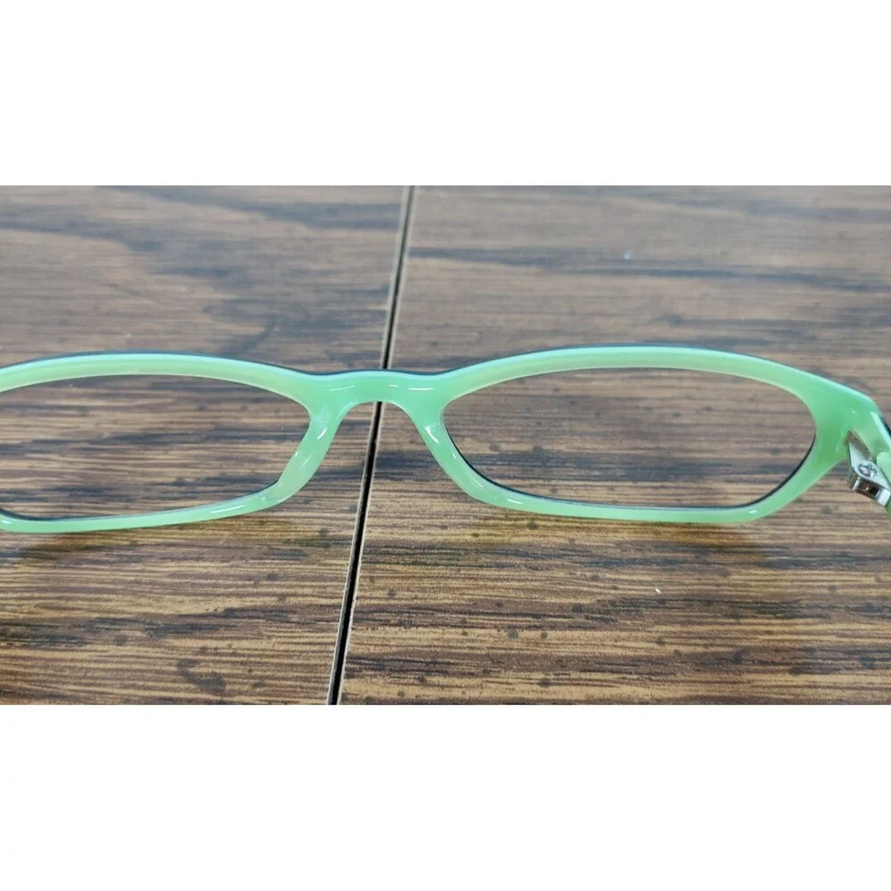 Legre LE014 Green Inside and Dark Brown Outside COL 452 49-16 Frames Only